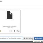 Subir Asignaciones de Turnos Manuales